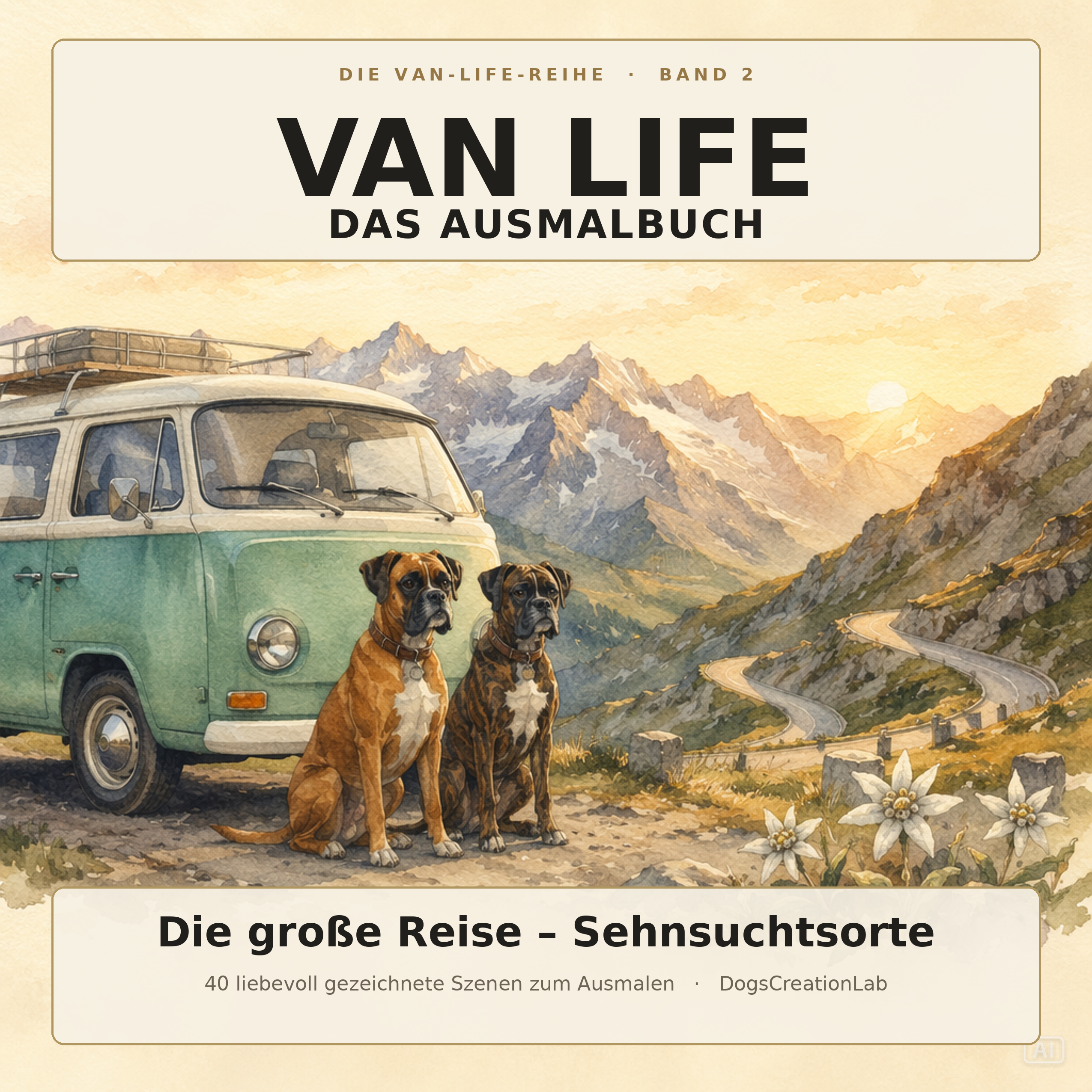 Van Life – Das Ausmalbuch: Die große Reise